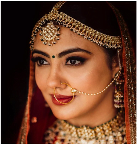 3 22 - 8 Different Types of Bridal Makeup for Indian Brides-to-be