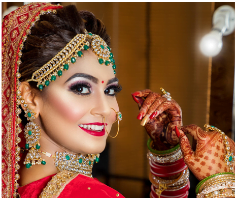 7 7 - 8 Different Types of Bridal Makeup for Indian Brides-to-be