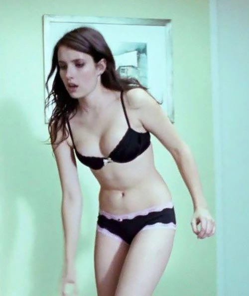 emma roberts in black bra and panties hot actress 18 - 15 hot photos of Emma Roberts in bikini, swimsuits, lingerie and going topless.
