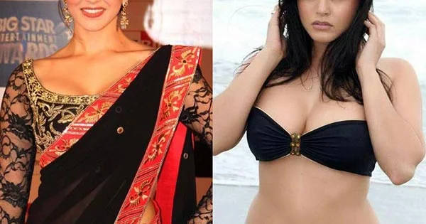 hot actress saree bikini 2 - 10 Indian actresses in saree vs bikini - part 1.