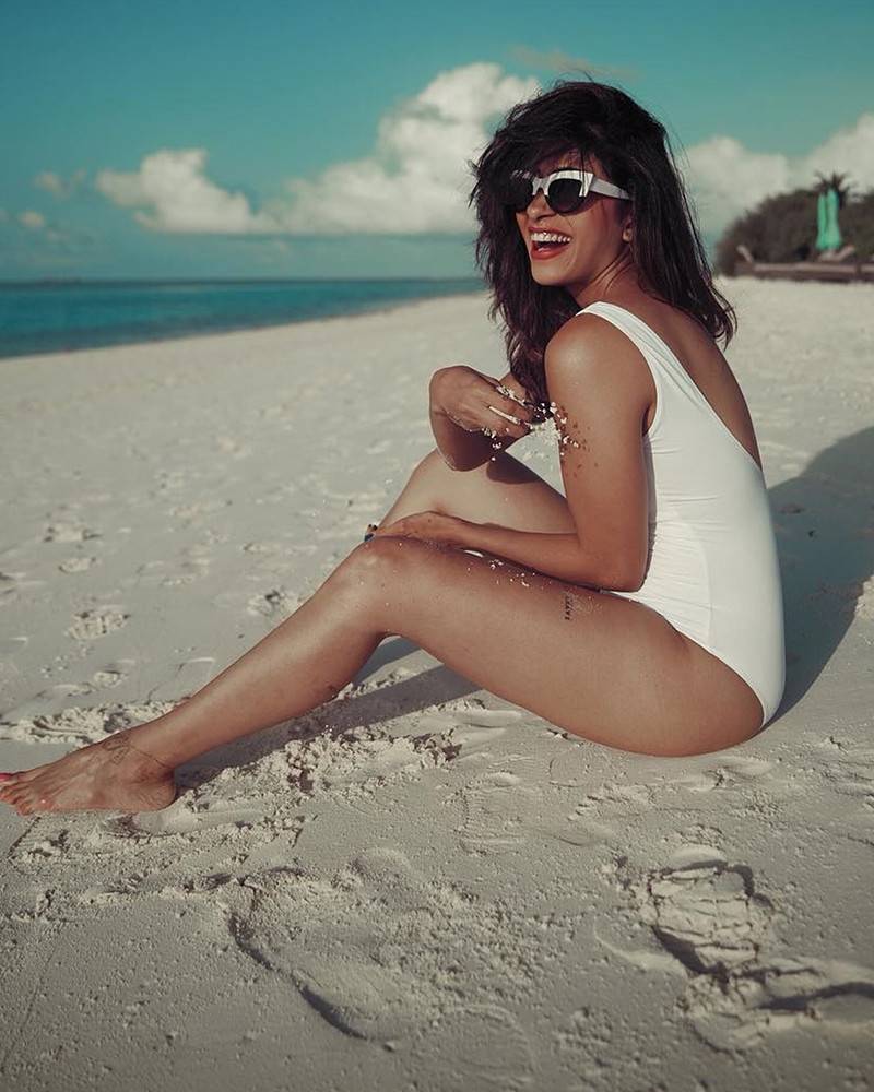kishwer merchant bikini photos show off her curvy body - Kishwar Merchant Bikini Pictures | TV Actress Kishwer Merchant Bikini Photos Viral On Internet