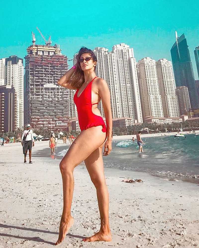kishwer merchant poses in bikini at the beach in dubai - Kishwar Merchant Bikini Pictures | TV Actress Kishwer Merchant Bikini Photos Viral On Internet