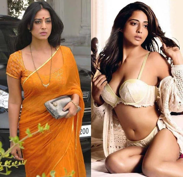 mahie gill bikini saree indian actress - 10 Indian actresses in saree vs bikini - part 1.