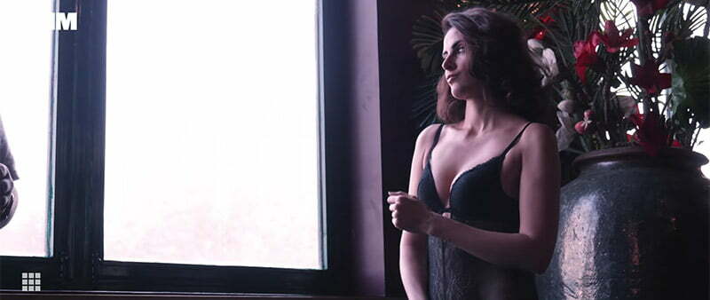 mandana 6 - Mandana Karimi's sexy photoshoot for FHM magazine - see this Bollywood actress sizzle in lingerie.