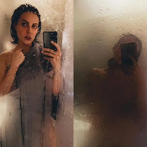 mandana karimi app shower photoshoot - Mandana Karimi's new hot photos set internet on fire - launched her own app.