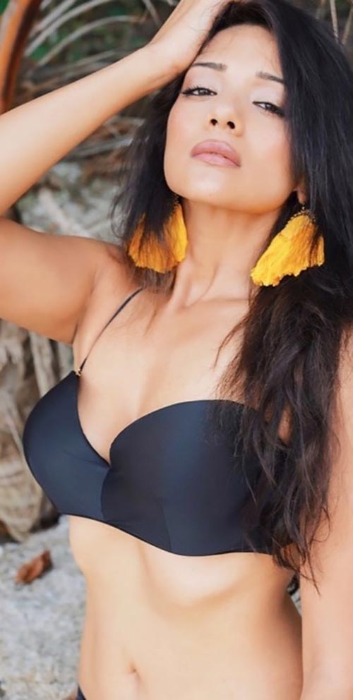 megha - Savdhaan India actress, Megha Gupta in black bikini top is too hot to handle.