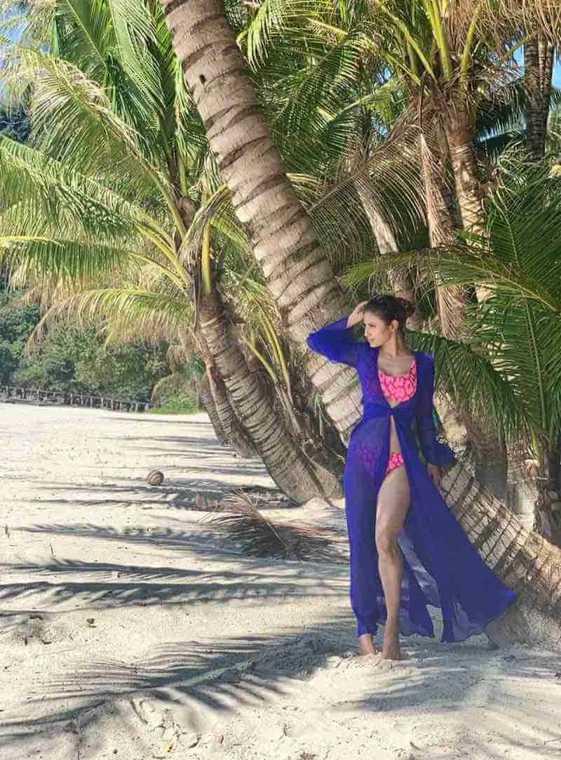 mouni roy bikini images clicked on her holidays - Mouni Roy Bikini Photos | Hot Mouni Roy Bikini Swimsuit Pics Shows Off Her Toned Body