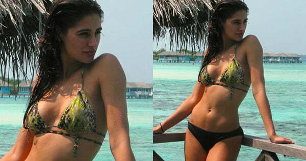 nargis fakhri sexy actress in bikini bollywood 1 - Nargis Fakhri flaunts her fine body in bikini in a throwback photo.