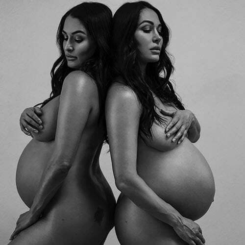 nikki 17 - Nikki Bella and Brie Bella's naked photoshoot as they flaunt their baby bumps.