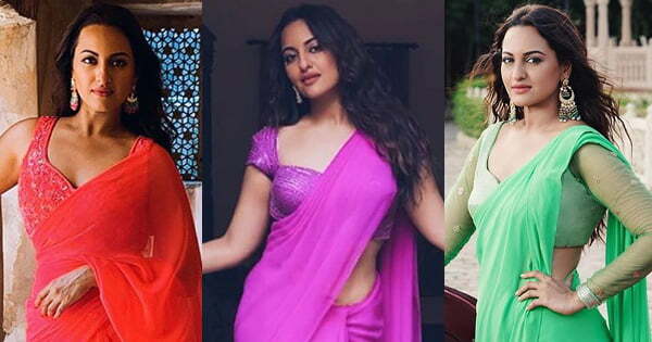 sonakshi sinha hot in saree dabangg 3 actress 1 - Sonakshi Sinha looks stunning in saree for Dabangg 3 - see latest photos.